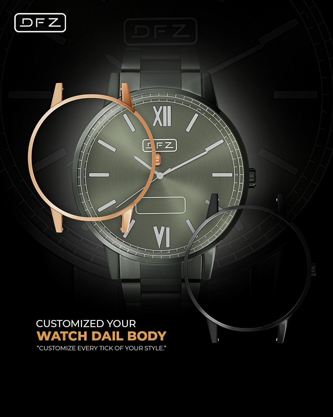 Crafted for those who don’t follow time— they define it.
Personalize your dial. Elevate your presence.
#luxurywatch #design #cutomizedgifts #dfzwatches #dfzwatch