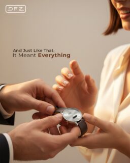 Some moments aren’t measured in seconds…
they’re felt forever.
A gift, a gesture, a memory captured in time.
Because the right watch doesn’t just tell time,
it tells a story.
#TimelessMoments #LuxuryGifting #DFZStyle #MinimalElegance #MomentsThatMatter
luxury watch, timeless gift, elegant style, premium feel, emotional moment, couple gifting, minimal design, classic accessory, refined taste, statement piece