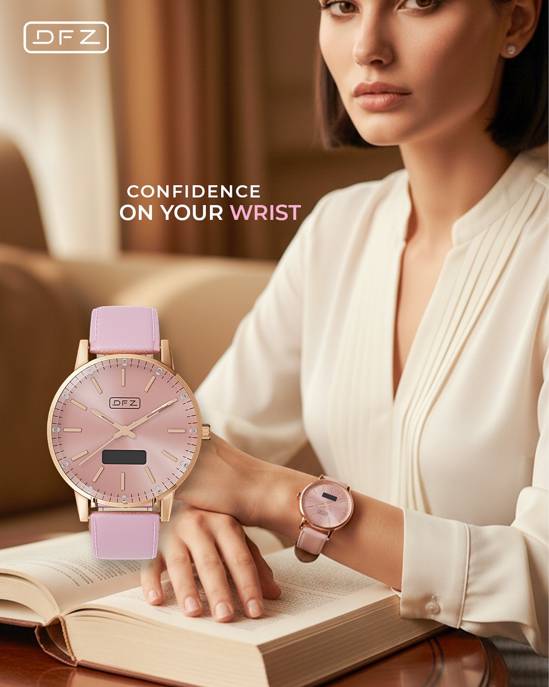 A statement of grace.
A touch of power.
Because confidence is the best accessory you can wear.
DFZ Watches.

#DFZWatches #ConfidenceOnYourWrist #LuxuryStyle #TimelessElegance #MinimalLuxury