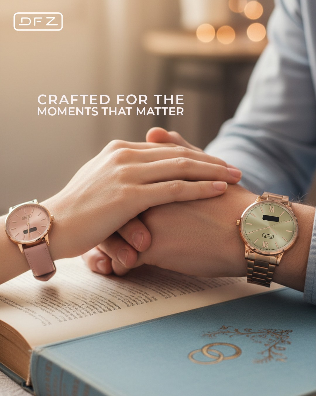 Moments you feel. Time you keep. 

#CraftedForMoments #TimelessStyle #DFZ #EverySecondCounts #WearTheMoment
