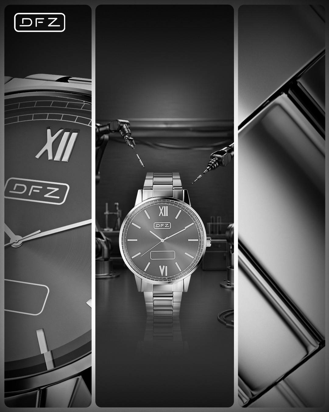 Precision in every second.
Personality in every detail.

DFZ Customized Watches combine modern craftsmanship with bespoke styling to create a timepiece that feels uniquely yours.

Own your time. Wear your identity.

#DFZCustom #LuxuryWatches #PersonalizedStyle #ModernLuxury #WatchCollector #DFZ